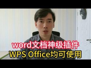 2025年WPS怎么下载插件？